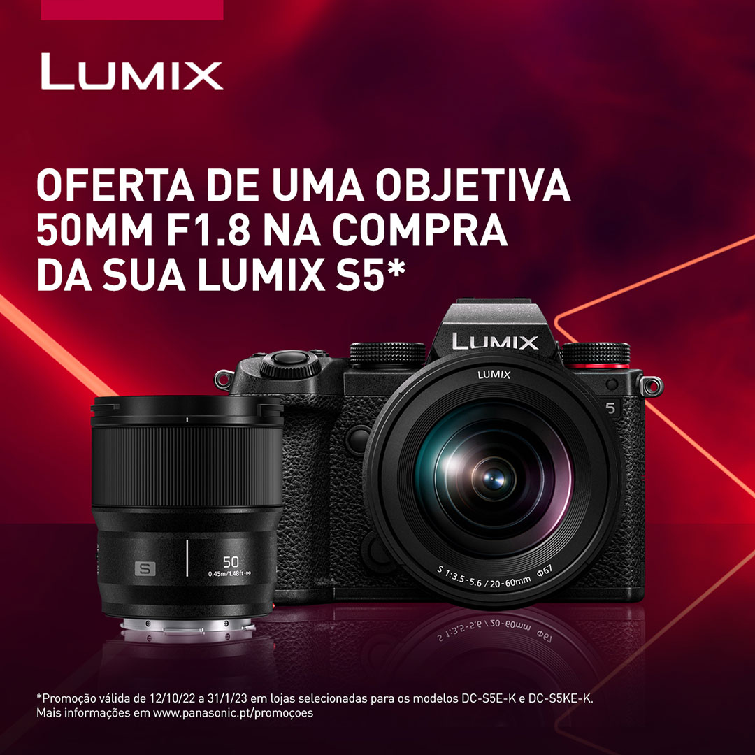 Lumix S5 + OFERTA Lumix S 50mm f/1.8